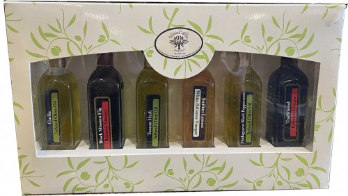 sampler box of six assorted 60ml bottles